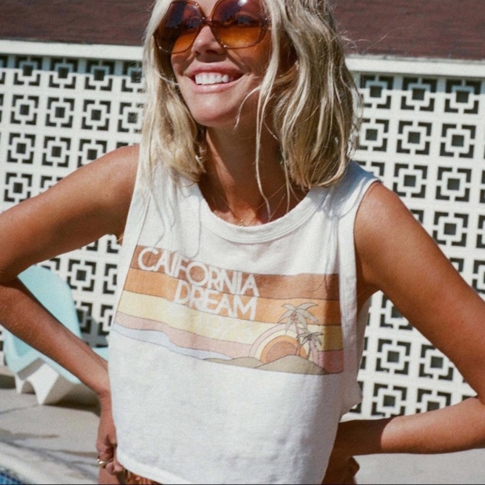 Billabong X The Salty Blonde Crop Tank